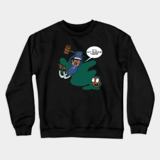 The Nut Slayer (2022 verison) (Blue) Crewneck Sweatshirt